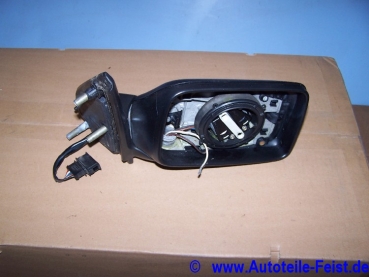 Aussenspiegel rechts VW Golf 3 elektrisch schwarz unlackiert