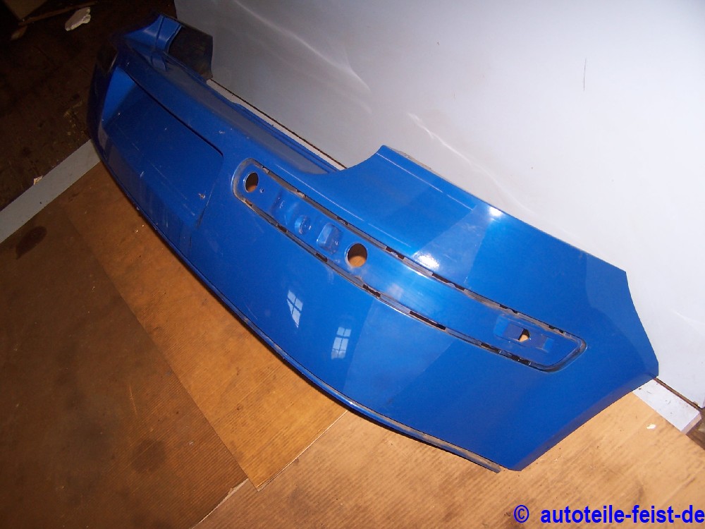Stoßstange hinten VW Golf 4 Limo blau 1J6807421D original