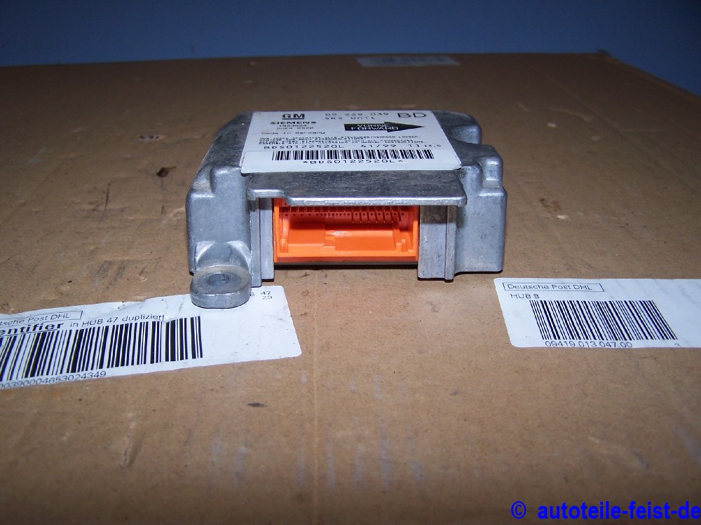 Airbagsteuergerät Opel Vectra B 09229039BD