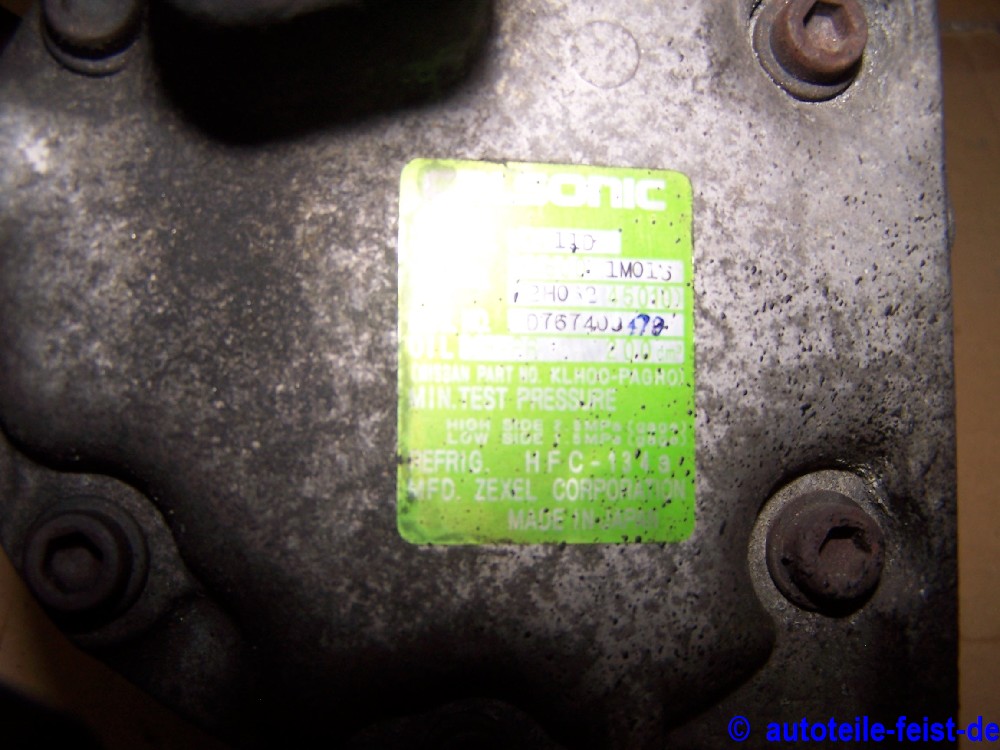 Klimakompressor Nissan Almer N15 1,6l Bj.98 926001M016 D767400478